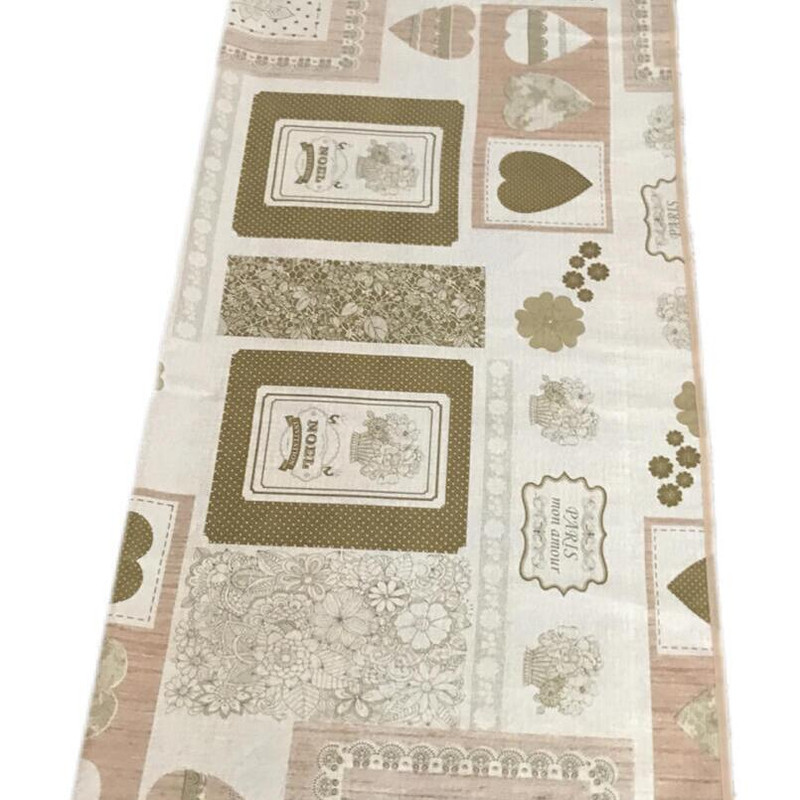 سفره 14 نفره مدل ماژستیک طرح 2 رو سایز 350×100 سانتی متر کد 07