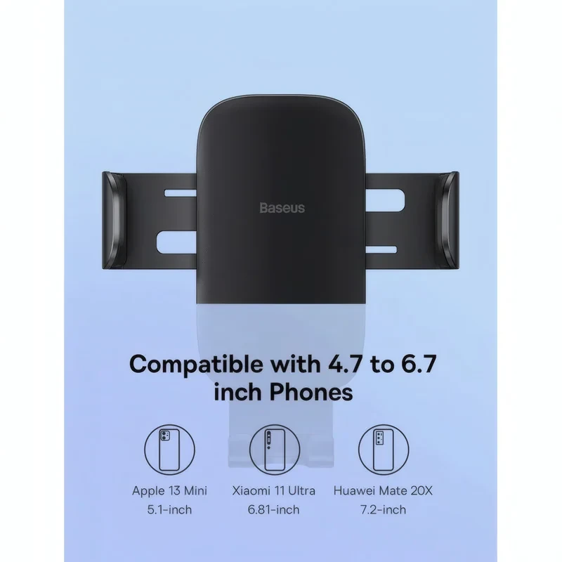 پایه نگهدارنده گوشی موبایل بیسوس مدل Metal Age II Air Outlet Version