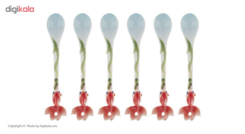 سرویس چای خوری 23 پارچه ونیز طرح ماهی