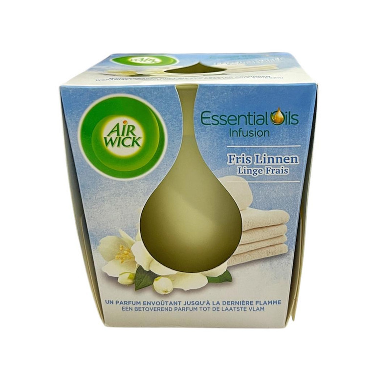 شمع لیوانی ایرویک مدل کتان کد 105g