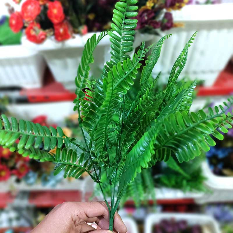 گل مصنوعی مدل بوته سرخس