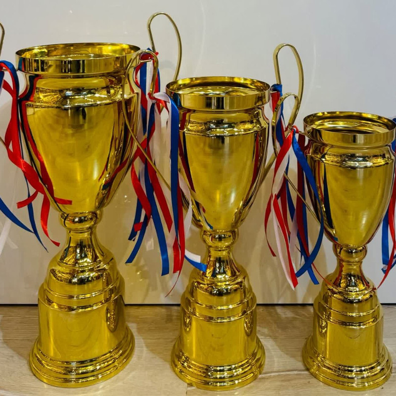تندیس مدل کاپ قهرمانی کد IR047 مجموعه 3 عددی