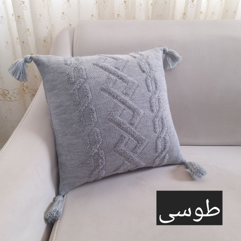 کاور کوسن مدل پانچدوزی ایران سایز 40×40 سانتی متر