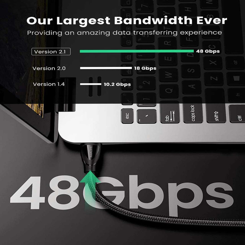 کابل HDMI یوگیرین مدل 8K طول 2 متر