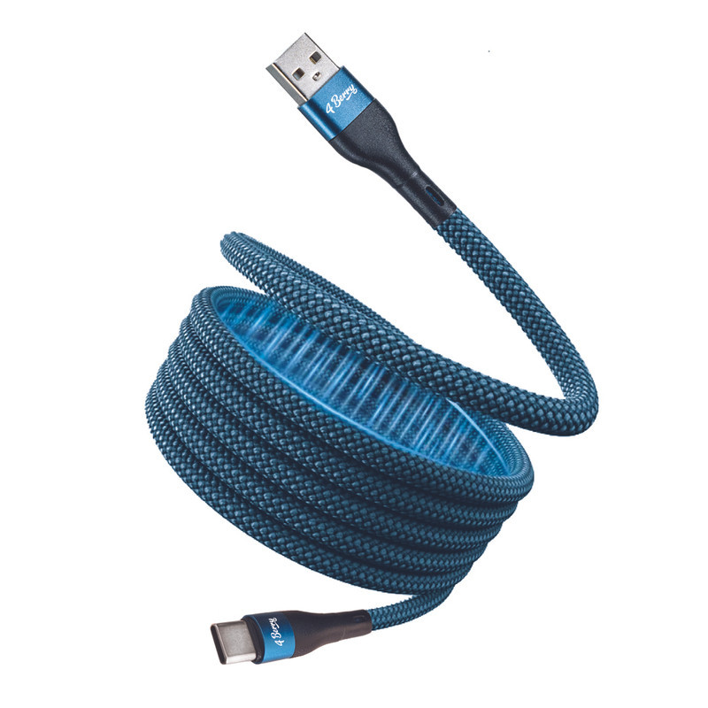 کابل تبدیل USB به USB-C فوربری مدل Magnetic KS-AC01-18W طول 1 متر