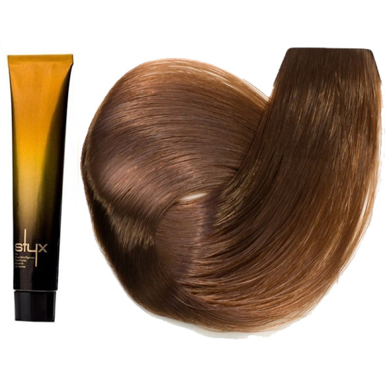 رنگ مو استايکس شماره 7.5 حجم 100 ميلي ليتر رنگ بلوطی