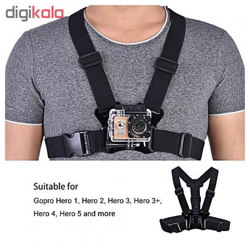 ماونت جلیقه‌ای مدل Chest Mount Harness مناسب برای GoPro EKEN
