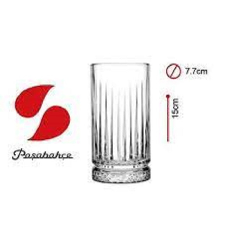 لیوان پاشاباغچه مدل الیسا کد 520015 بسته 4 عددی
