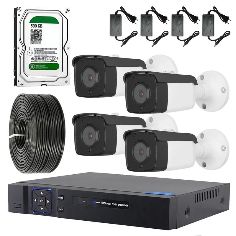 سیستم امنیتی نظارتی مدل  HD PACK 4 - AXESSLINK L04