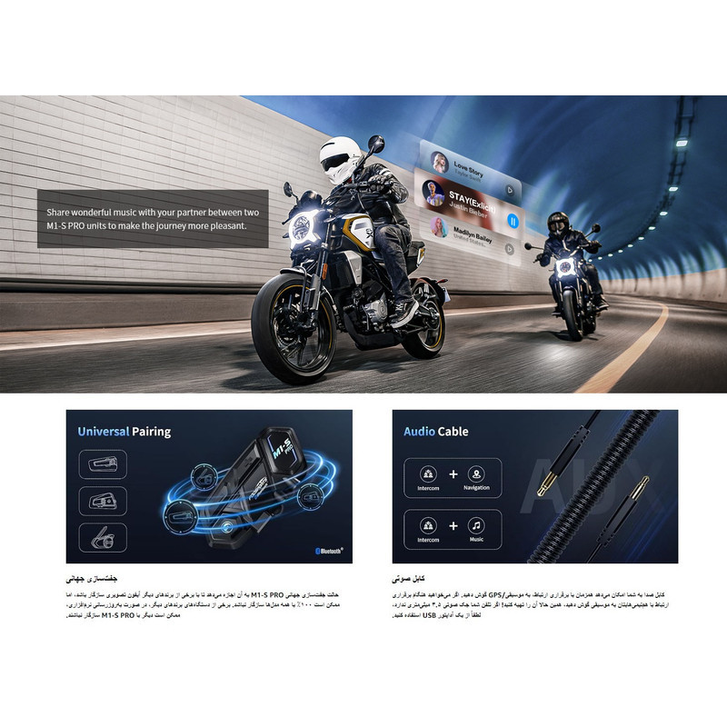 هدست کلاه کاسکت فوداسپورتس مدل M1-S Pro