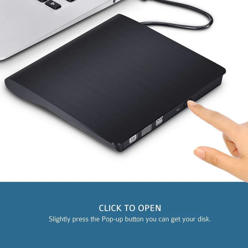 قاب تبدیل درایو DVD اینترنال به اکسترنال مدل 9.5-usb 2.0