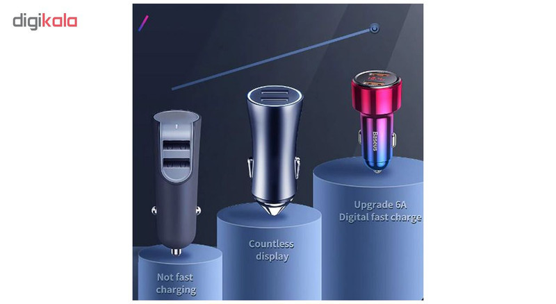 شارژر فندکی باسئوس مدل BS-C20A