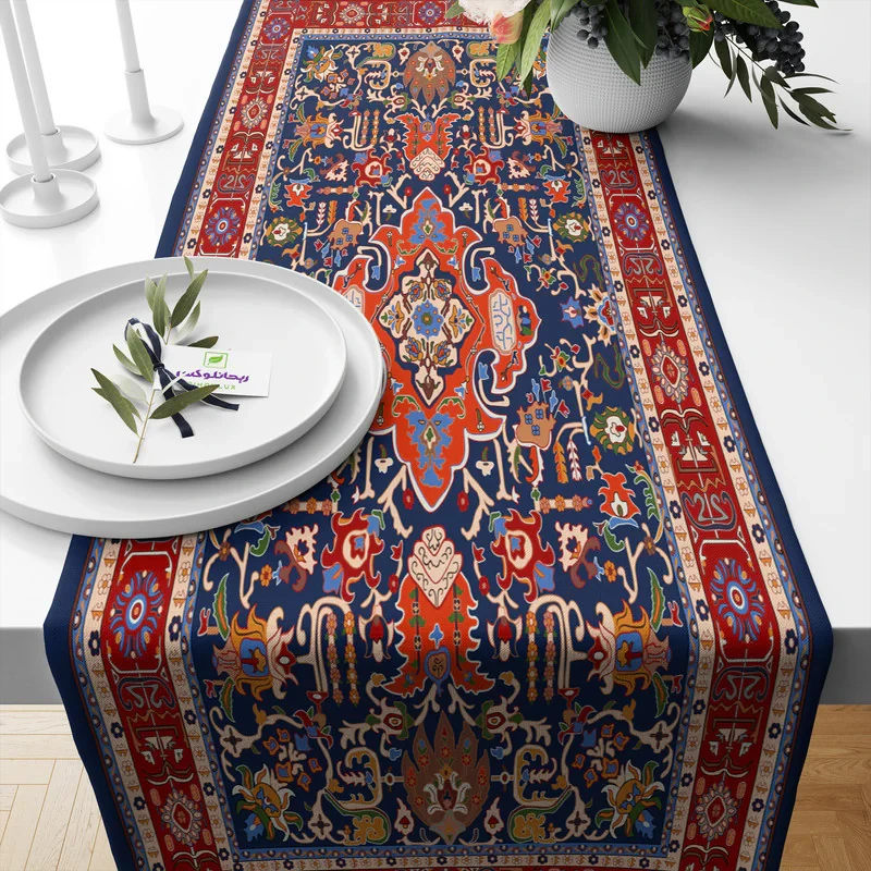 رانر ریحانلوکس مدل سنتی ایرانی کد RH120 سایز 143x43 سانتی‌متر