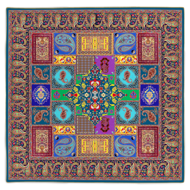 رومیزی طرح ترمه کد 9275.2