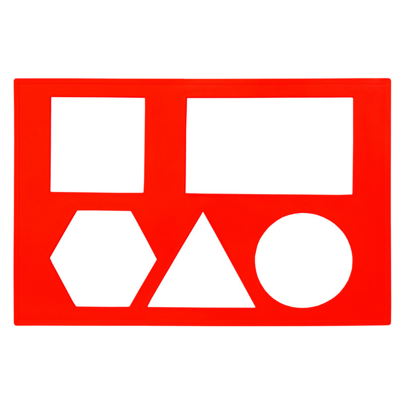 شابلون مدل اشکال هندسی کد Stencil-Math