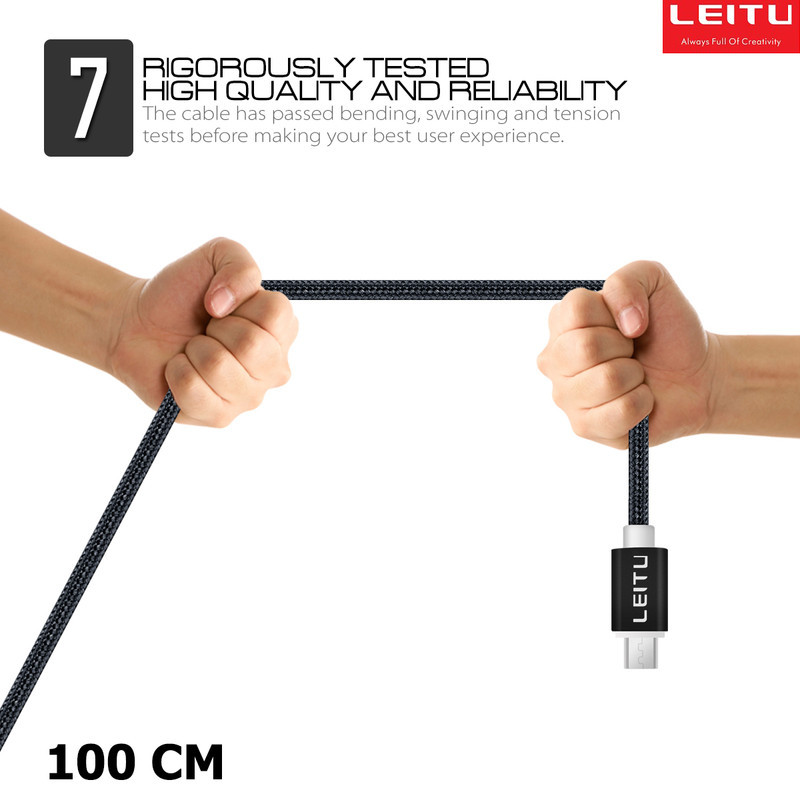 شارژر دیواری لیتو مدل LH-12 به همراه کابل تبدیل microUSB