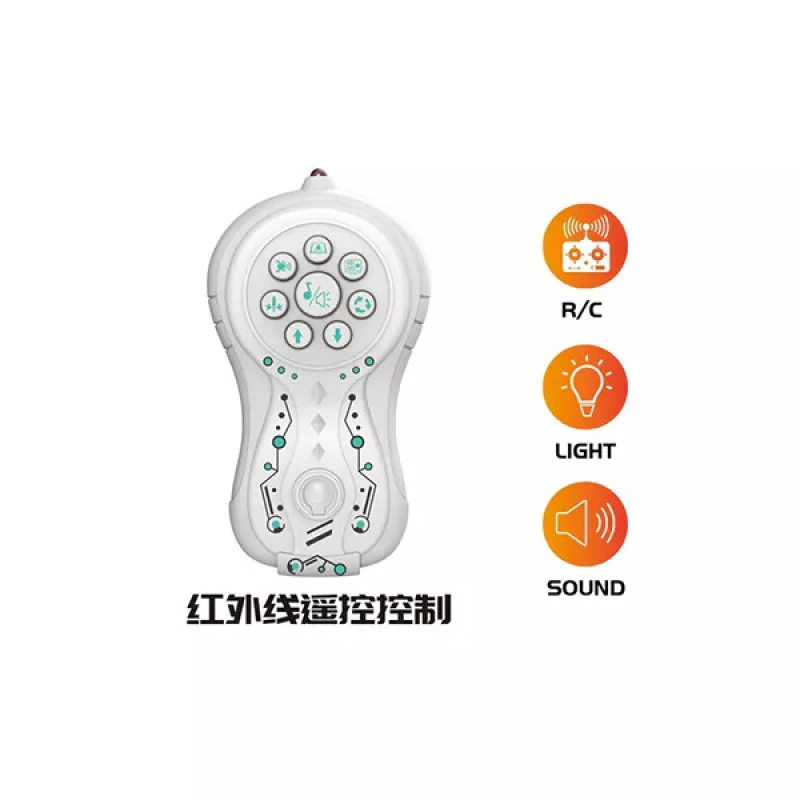 ربات کنترلی مدل عنکبوت دودزا شارژی صدادار کد 128A-30