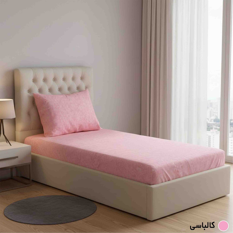 سرویس ملحفه 1 نفره 2 تکه مانیکاهوم مدل پتینه پلاس patine plus