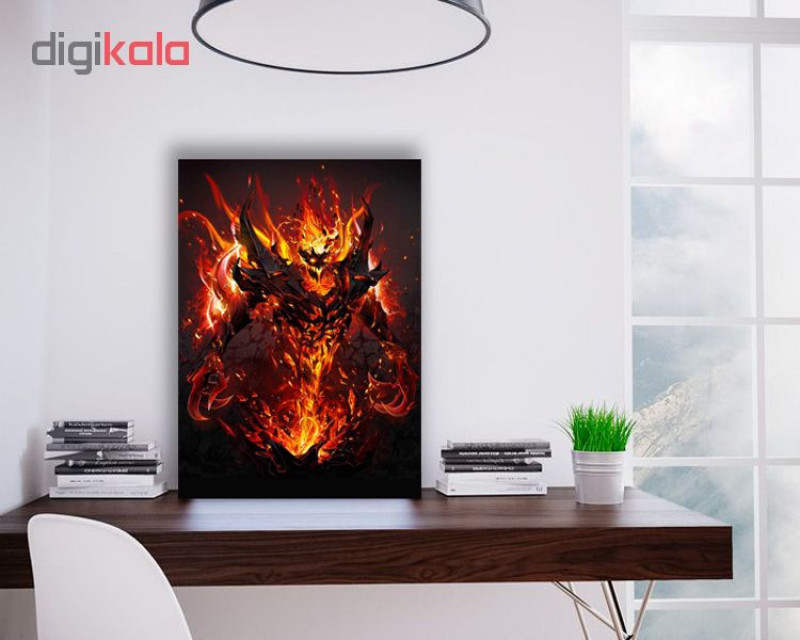 تابلو شاسی گالری استاربوی طرح Shadow Fiend مدل بازی Dota 2