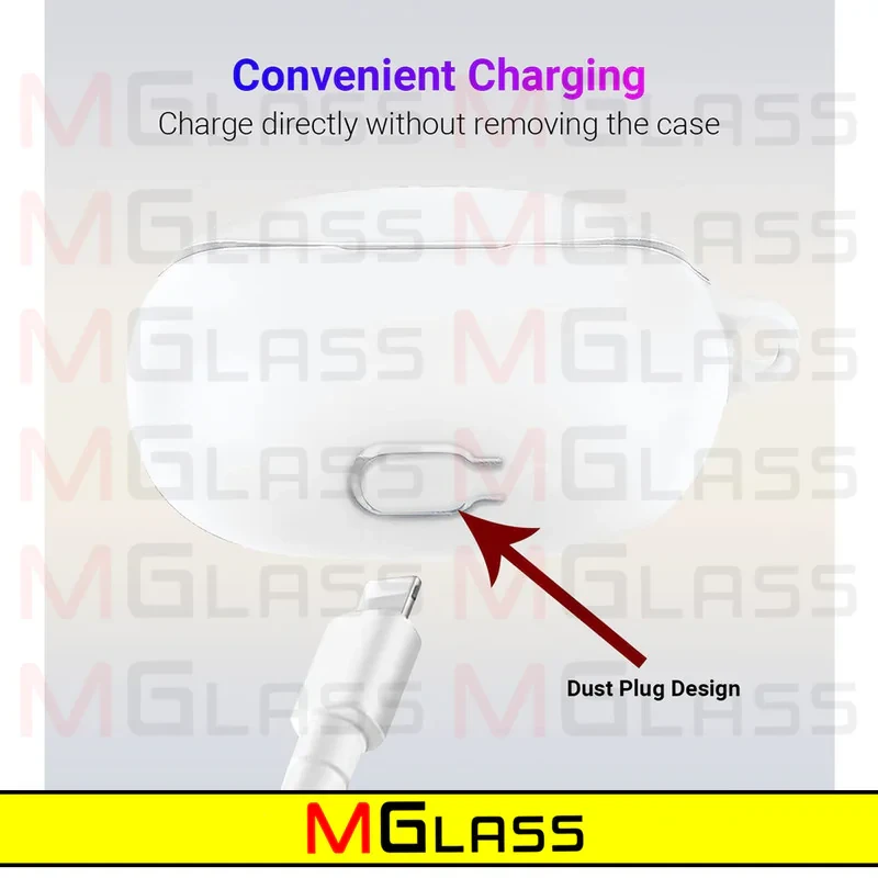 کاور ام‌گلس مدل Silicon-MG مناسب برای کیس هدفون بی سیم انکر R100