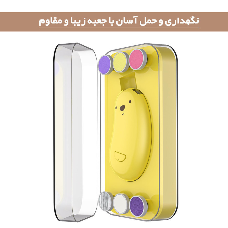 ست ناخن گیر برقی مدل KH-230