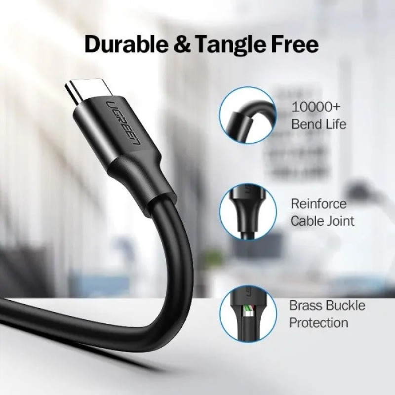 کابل USB-C یوگرین مدل 50998 طول 1.5 متر