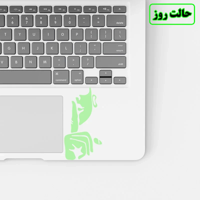 استیکر کلید و پریز مدل شبنما طرح سکوت