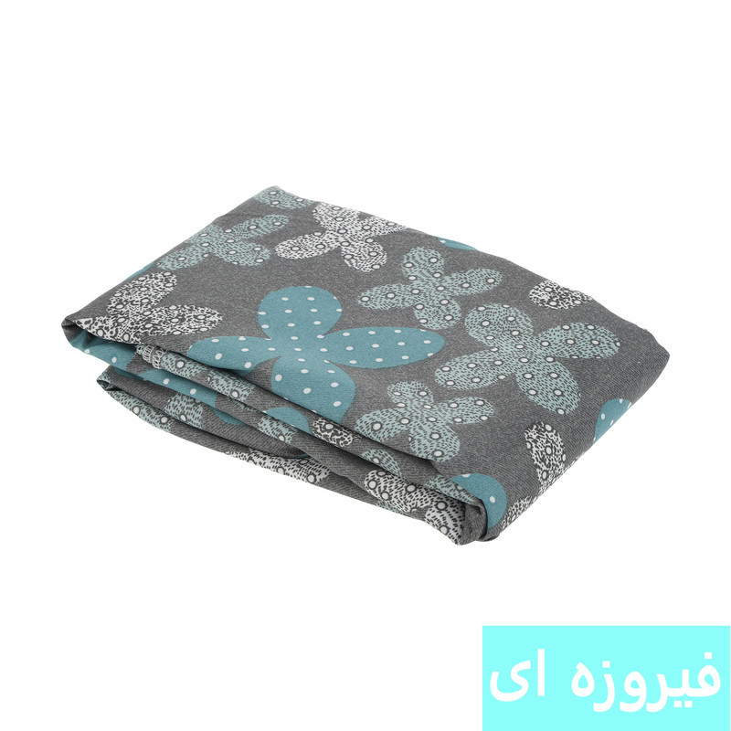 ملحفه ناتوسا مدل کشدار توسکا یک و نیم نفره سایز 120x200 سانتی متر