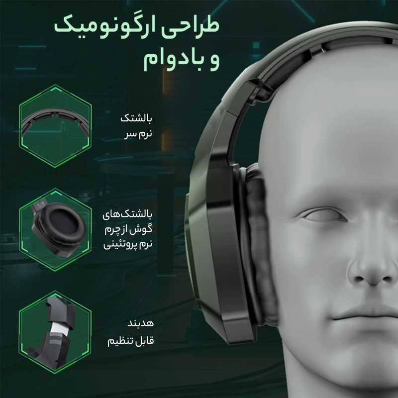 هدست بی سیم اونیکوما مدل B100