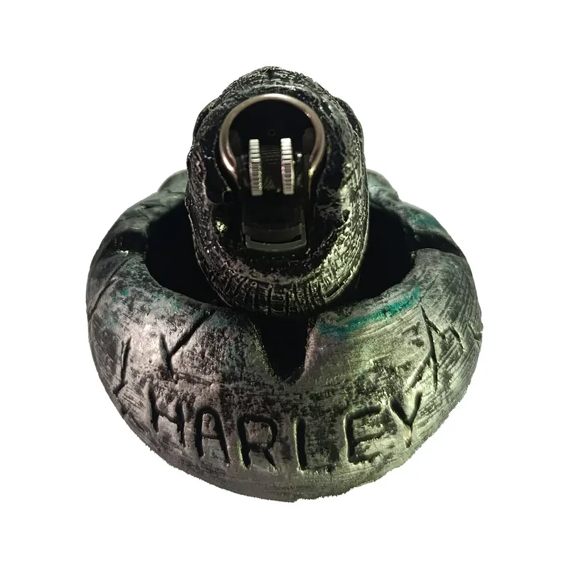 ست هدیه فندک و زیرسیگاری  طرح سایه مرگ کد 08