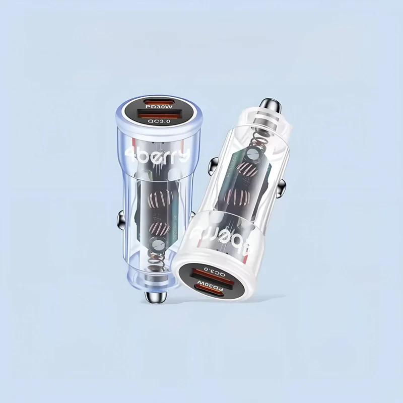 شارژر فندکی 48 وات 2 پورت فوربری مدل BR-01