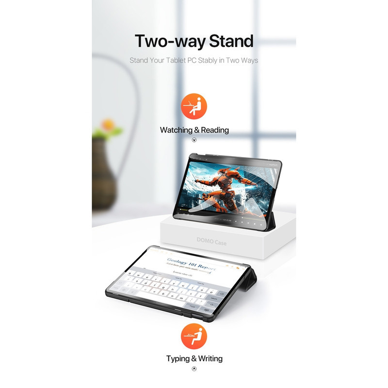 کیف کلاسوری بادیگارد مدل Domo مناسب برای تبلت شیائومی Poco Pad  Redmi Pad Pro 12.1 inch