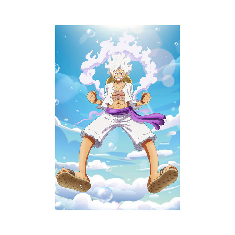 تابلو مدل لوفی گیر5 luffy gear 5 one piece 02