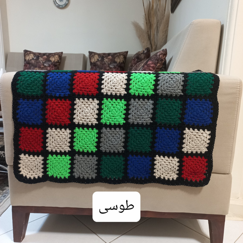 شال مبل مدل sh2 سایز  70x60 سانتی متر