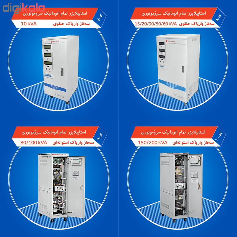 استابلایزر گلد استار مدل LG-1P-8K-W