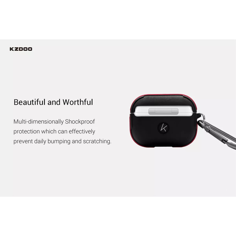کاور کی-زد دوو مدل CrashGuard مناسب برای کیس اپل AirPods Pro 2