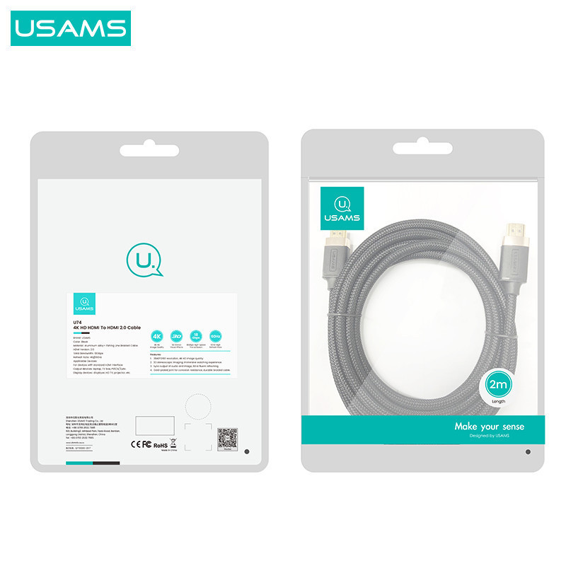 کابل Display Port یوسمز کد sj531 طول 2 متر