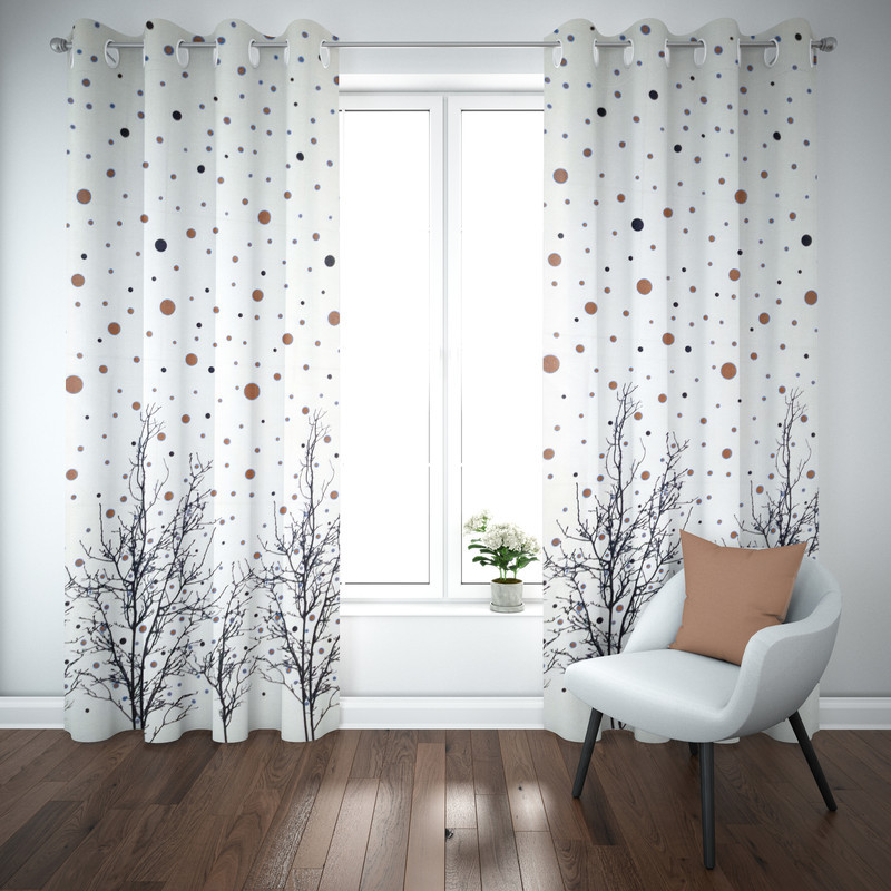 پرده کد NI301 سایز 140x 280 سانتی متر
