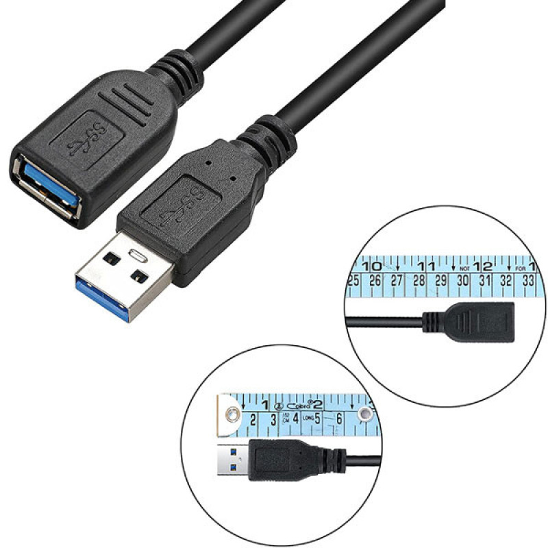 کابل افزایش طول USB3.0 تی سی تراست مدل TC-U3CF30 طول 3 متر