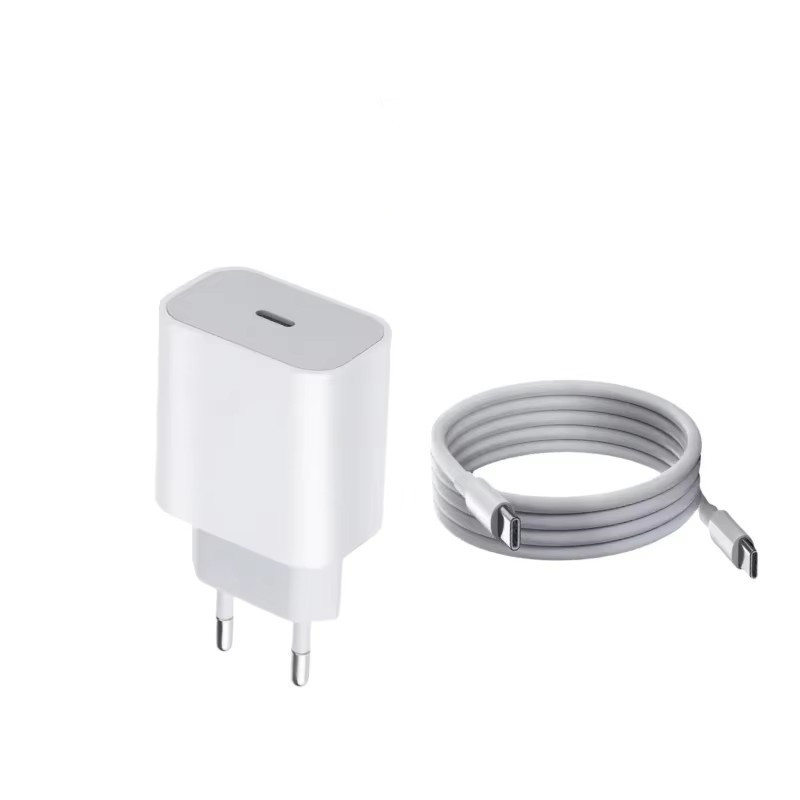 شارژر دیواری 20 وات مدل MAX به همراه کابل USB-C