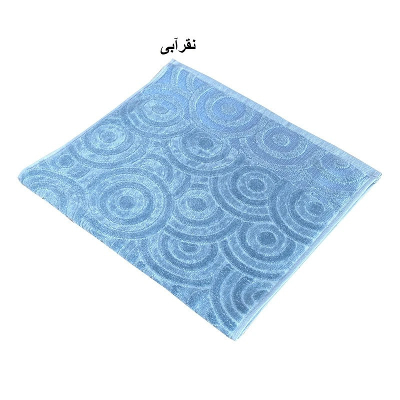 حوله دست و  صورت ماندگار مدل Circle سایز 35X70 سانتی متر
