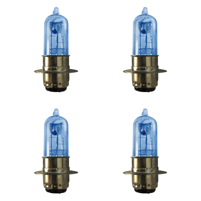 لامپ چراغ جلو موتور سیکلت وارون مدل گازی کد A-160-BLU