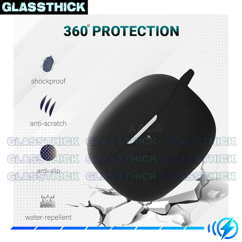 کاور گلستیک مدل Silicon-GL مناسب برای کیس هدفون بی سیم انکر Life P2i
