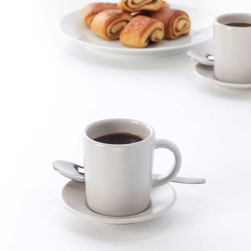 فنجان و نعلبکی ایکیا مدل Dinera
