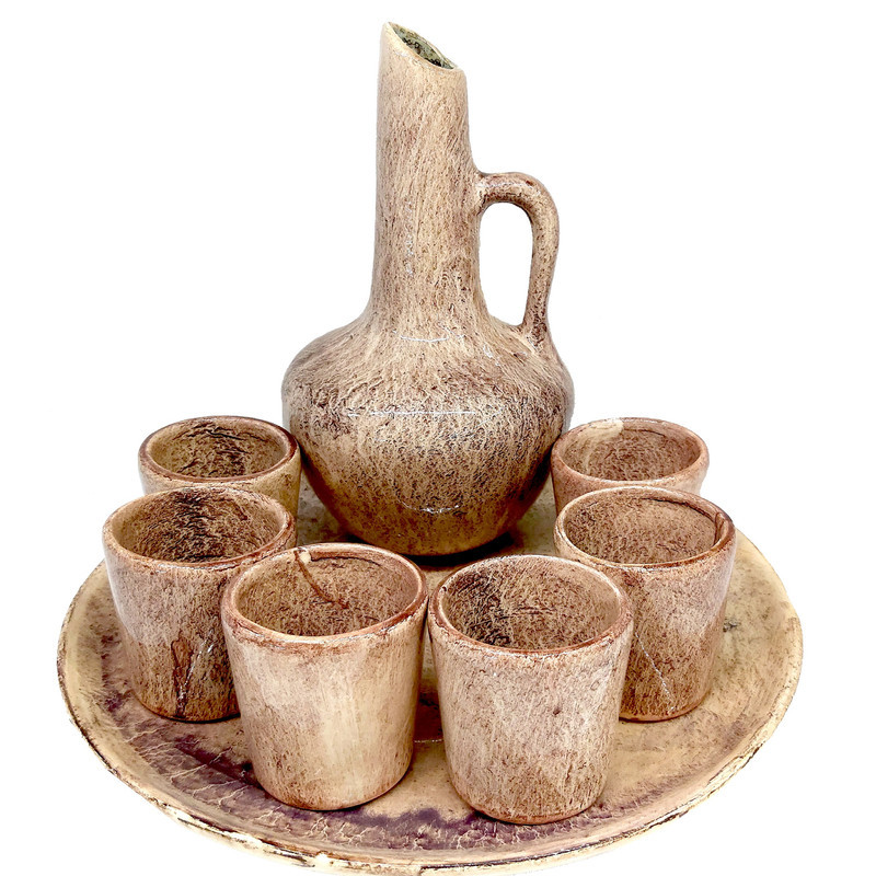 سرویس شربت خوری 8 پارچه کد 18