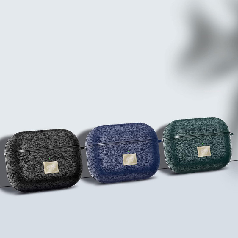 کاور شیپ مدل Leather NV مناسب برای کیس اپل Airpods Pro \ Pro 2