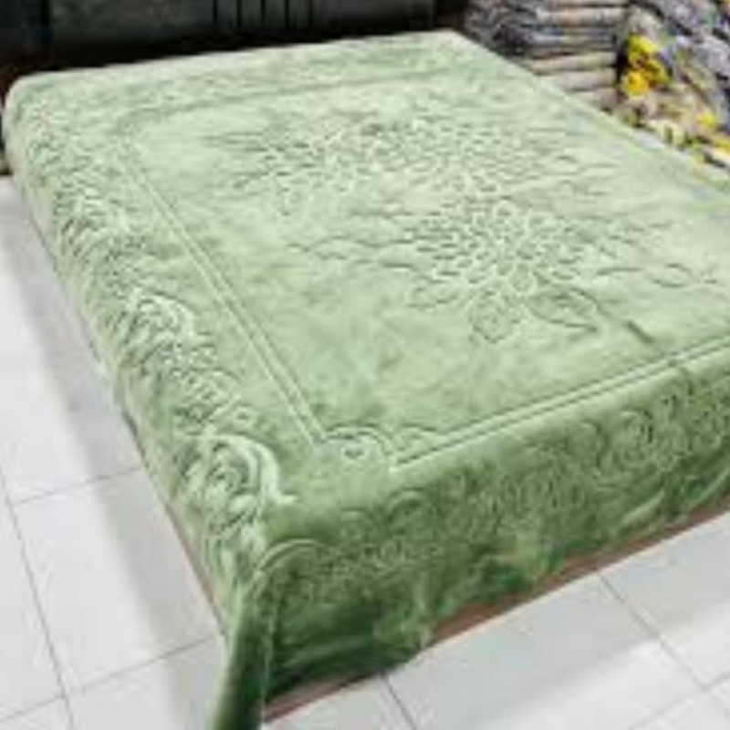 پتو گلبافت مدل الوان برجسته کد 350 سایز 240x220 سانتی متر