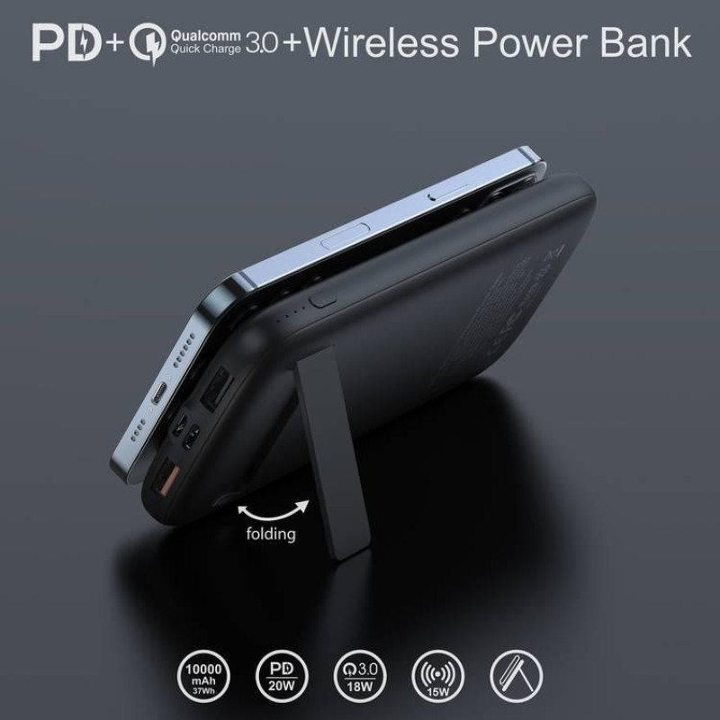 پاوربانک 20 وات بودی مدل PB099B ظرفیت 10000 میلی‌ آمپر