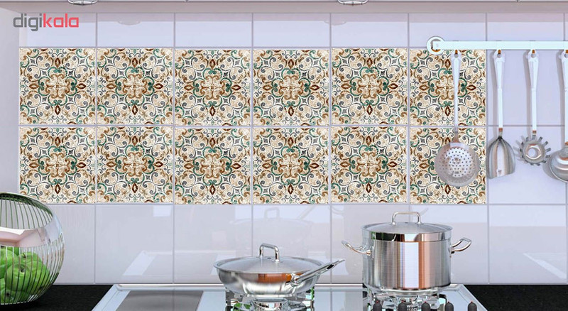 استیکر کاشی طرح olt tile بسته 10 عددی