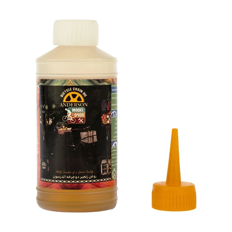 روغن زنجیر دوچرخه اندرسون مدل D400 حجم 80 میلی لیتر بسته 5 عددی
